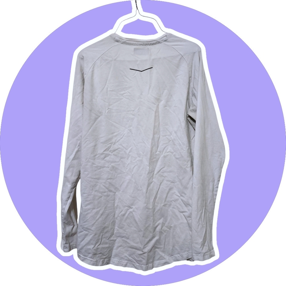 Alpha Industries Classic White Long Sleeve Tee